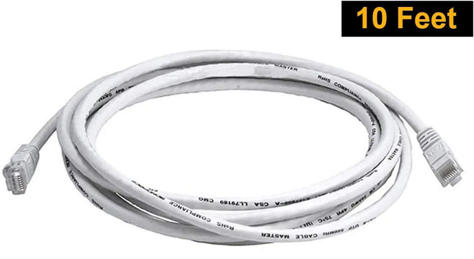 10ft Patch Cable White - IMBA-CAT5-10WT